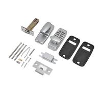 Generic Intelligent Zinc Alloy Mechanical Door Lock Set for Home Office, Fireproof Coded Combination Lock for Indoor Outdoor Use