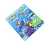 Generic Interactive English Talking Sound Book for Kids Educational Toy with Songs and Stories for Home and Travel - Lightweight 25x29x2cm