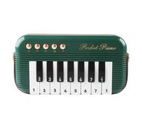 Generic Interactive Learning Piano Keyboard for Kids Aged 4 to 6, Green
