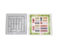 Generic Interactive Puzzle Parking Lot Board Game Brain Developing Car Parking Puzzle for Kids Family Play Plastic Material