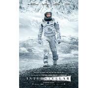 Generic Interstellar Movie Poster Print, Unframed, Landscape, Matte Finish, 59.4L x 41.9W cm, Sci-Fi, Hallway Decor, Poster
