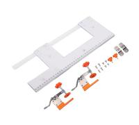 Generic Invisibles Embedded Handle Slotting Template, No Handle Slotting Template, Embedded Grooving Positioning Tool with Quick Clamps, Ideal for Wardrobe Cupboard Cabinet Door