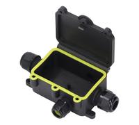Generic IP68 4 Way Junction Box Reliable Plastic Construction for Coastal and Outdoor Installations