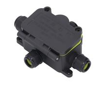 Generic IP68 Water Proof Electrical Junction Box with Durable PA66 Plastic 4 Way Wiring for Outdoor Lighting and Marine Applications