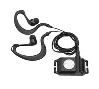 Generic IPX8 Water Resistant MP3 Player for Swimming Running Surfing with Headphones Durable ABS Material 8-10 Hours Playtime (8GB)