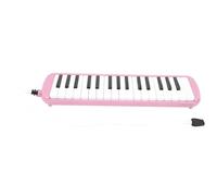 Generic IRIN Melodica Musical Instrument with Beautiful Sound for Beginner Practice Bag for Students and Music Lovers ABS Black and White Key 32 Keys (Pink)