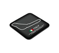 Generic Italy Monza Circuit Coaster - Racing Grand Prix Tracks - Formula - Moto - GP - Gift Ideas - Mats - By Legacy Legends