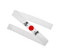 Generic Japanese Samurai Headband Authentic Bandana for Men Comfortable Fit Versatile Use for Parties Karate and Cultural Events Traditional Design Smooth Feel