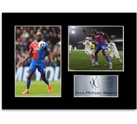 Generic Jean-Philippe Mateta Football Player A4 Printed Signed Poster Photo Display Mount Gift For Palace Fans and Supporters