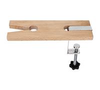 Generic Jewelers Wooden Bench Pin Clamp Professional Tools for Jewelry Making and Processing, Durable Iron + Wood Workbench for Artisans