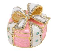 Generic Jewelry Organizer Orystone, Decorative Arc Knitry Jewel of Devil (Pink White)