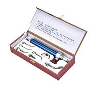 Generic Jewelry Oxygen Torch Welding Soldering Gun with 5 Tips, Easy Maneuverability, Versatile Welding of Various Materials, Suitable for Jewelry Repair and Construction, Best for Craftsmen and