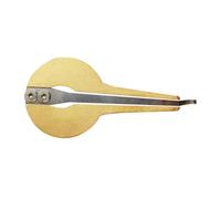 Generic Jewish Jaw Harp, Easy to Transport, Ethnic Professional Gift, Folk Music Instrument for Beginners, Gold Circle