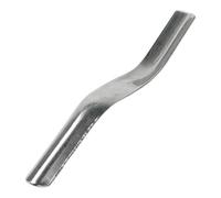 Generic Jointing Iron Brick Finishing Tool Floor Jointer and Smoother Convex Stainless Steel Double Head Suitable for DIY and Repair, 24.3mm Width