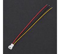 Generic JST 1.25MM 2P 3P Male Female Connector Wire Cables High Conductivity Tin Plated Copper for Electronics Projects 20 Pieces (3Pin male and female set)
