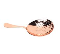 Generic Julep Strainer Stainless Steel Durable Quick to Strain for Cocktails Ergonomic Handle for Bartenders (Copper Plating)