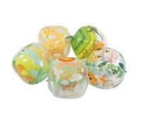 Generic Jungle Theme Animal Balloons 4D Safari Balloons Multiple Animal Patterns for Children's Parties Colored Party, 5pcs 22"