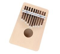 Generic Kalimba Thumb Piano 10-tone Diy Musical Instrument for Beginners Portable Coconut Shell Finger Piano Tunable Reeds Stress Relief Gift