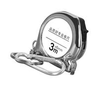 Generic Key Chain Steel Tape Measure Retro 3meter Mini Clear Scale Measuring Tool for Practical Use