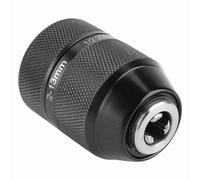 Generic Keyless Electric Drill Chuck with Heat Treated Metal Texture for Higher Structural Strength and Output Torque, Suitable for Various DC Drills, 1/2 Mount