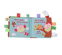 Generic Kid Cloth Book Cute Animal Educational Toy with Rattle for Baby Story Time, Type A/B/C/D (Type 2)