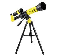 Generic Kid Girl High-Powered Astronomical Children Monocular Science Education Toys Telescope Education Smart Games for Kids 3-4 (Yellow, One Size)