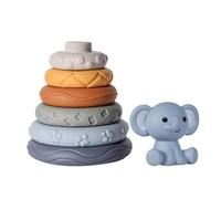 Generic Kid Magnets Learning Fridge Rainbow Ring Six Layer Knead Called Baby Teether Children's Toy Pretend Set for Kids (J, One Size)