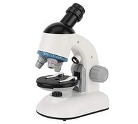 Generic Kids 40X-1200X Educational Microscope with 360 Rotation Head for Children Beginners, Plastic Scientific Toy for Curious Kids, 6.02 * 3.62 * 9.13in (White)