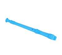 Generic Kids ABS 8 Hole Clarinet Flute with Cleaning Rod for Children Beginner, Music Course in Kindergarten, Green/Yellow/Blue/Pink (Blue)