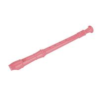 Generic Kids ABS 8 Hole Clarinet Flute with Cleaning Rod for Children Beginner, Music Course in Kindergarten, Green/Yellow/Blue/Pink (Pink)