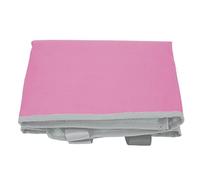 Generic Kids Airplane Bed Foldable Portable Seat Extender for Comfortable Travel Oxford Cloth (Pink)