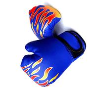 Generic Kids Boxing Gloves for Youth Training Thickened PU Material for Sparring and Kickboxing - 1 Pair (Blue)