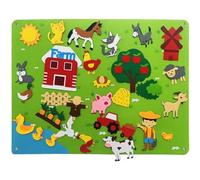 Generic Kids DIY Felt Story Board, Ocean Farm Animal Set, Interactive Toy for Preschool Education