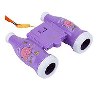 Generic Kids Educational Binoculars with Strap for Bird Watching and Preschool Activities Blue (Light Purple)