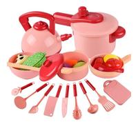 Generic Kids Educational Kitchen Pretend Toys Set 16pcs Highly Simulation Toy Kitchen Accessories for Toddler (Genericgn17dro6km-10271595)