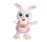 Generic Kids Electric Dancing Bunny Toy Glowing Singing and Dancing Toy Easy to Use Fun for Children Physical Development