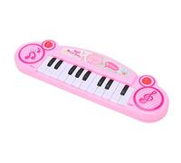 Generic Kids Electronic Piano Keyboard, 12 Keys Musical Toy with Piano and Music Modes for Children Over 3 Years Old (Pink)