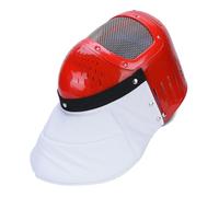 Generic Kids Fencing Face Guard Protective Cover with Breathable Mesh for Foil Epee Sabre Training (Red)