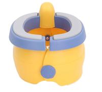 Generic Kids Foldable Travel Potty Lightweight Portable Emergency Toilet for Camping and Road Trips - Durable PU and PP Material