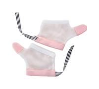 Generic Kids Gloves to Stop Nail Biting, Thumb Sucking Guard, Adjustable Finger Sucking Stop, Breathable Guard Nail Biting, Pink
