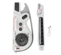 Generic Kids Guitar, Foldable Stringless Electronic Guitar Toy with Built in Battery for Musical Learning, Wireless Connection to Smart Devices, Piano Like Keys, Lightweight and Travel (White)