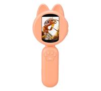 Generic Kids Microscope Toy Handheld Digital Microscope with 2 Inch Screen and 8 LED Lights for Young Scientists Ages 3 to 12 (Pink)