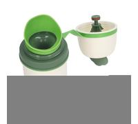 Generic Kids Portable Urinal Bottle Leak Proof Soft Funnel Easy to Use for Travel Camping Outdoor Activities 1 Unit (Pearl White)