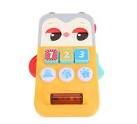 Generic Kids Pretend Phone Toy for Toddlers with Interactive Learning Features and Music Functionality Portable Educational Simulation Toy Made of Safe Plastic 5.71x3.74x0.98in