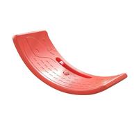 Generic Kids Rocker Board Promoting Sensory Development and Balance for Indoor Play, Plastic Children's Wobble Board for Exercise - Suitable for Home and School (Red)