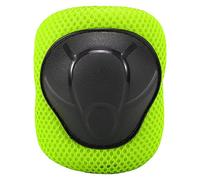 Generic Kids Safety Pads Set, Full Protection Gear Polyester PP Knee Elbow Wrist Guards with Adjustable Straps for Custom Fit (Yellow)