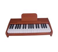 Generic Kids Wood Piano Keyboard Portable Wood Digital Toy Piano Birthday Gift Toy Music Educational Instrument Toy Multifunctional, 37 Keys B