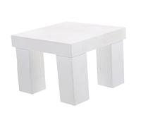 Generic Kindergarten Stool Miniature Photography Props Small Short Stool Step Stool Doorway Low Stool Vanity Mini Stool Vanity Stool Decorative Stool Tiny Stool White Wooden