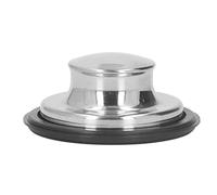 Generic Kitchen Sink Stopper Stainless Steel Seal Cover for Sink Drain Filter 3.4in OD Universal Plug for Kitchen or Garbage Disposal Unit