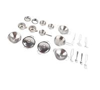 Generic Kitchen Toys for Kids Kitchen Utensil Set with Stainless Steel Pot, Safe and Durable Material, Develops Child Intelligence for Boys and Girls (25 pieces)